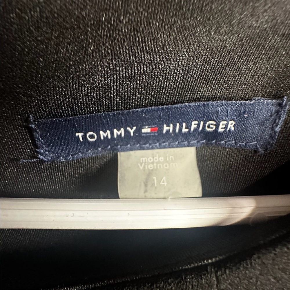 Tommy Hilfiger Black Mini Sheath Dress Short Sleeve - Picture 4 of 11